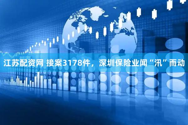 江苏配资网 接案3178件，深圳保险业闻“汛”而动