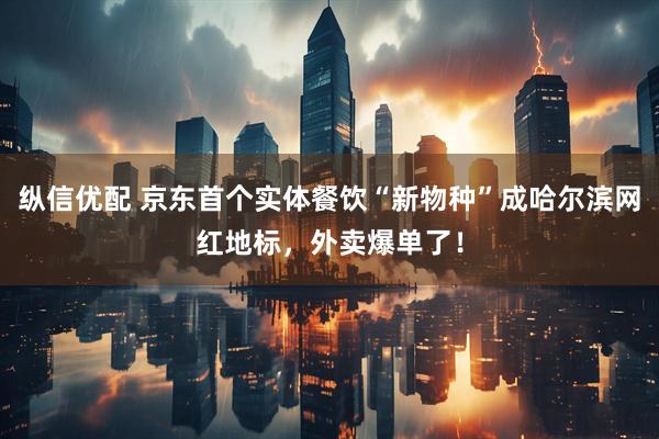 纵信优配 京东首个实体餐饮“新物种”成哈尔滨网红地标，外卖爆单了！