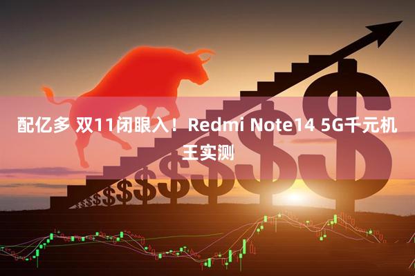 配亿多 双11闭眼入！Redmi Note14 5G千元机王实测